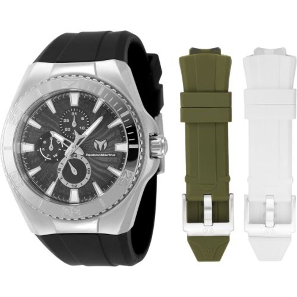 Technomarine Men's Cruise Black Dial Watch - TM-124017